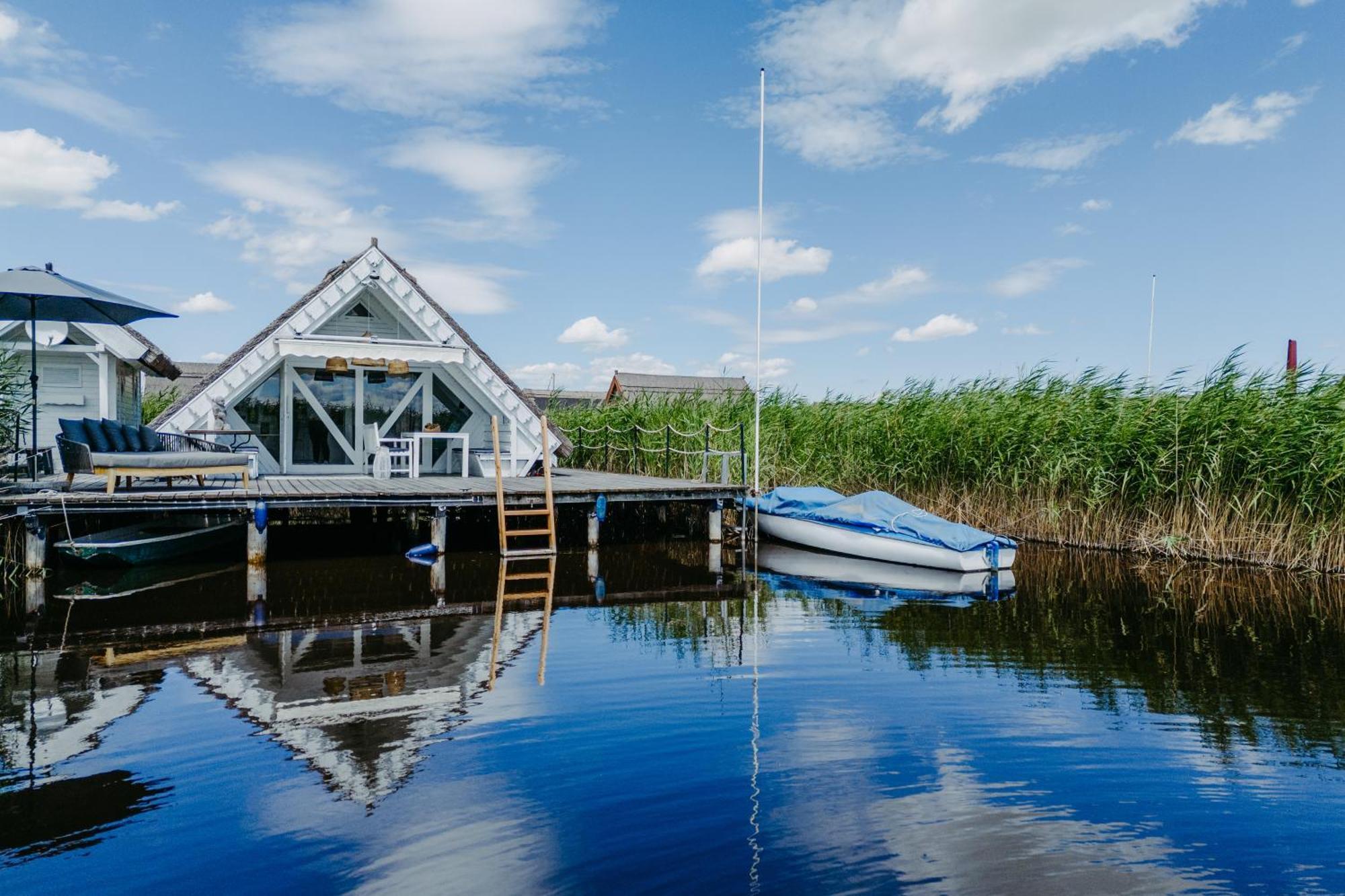 Seehuette Neusiedlersee - Seehaus Inklusive Elektroboot Rust Exteriér fotografie