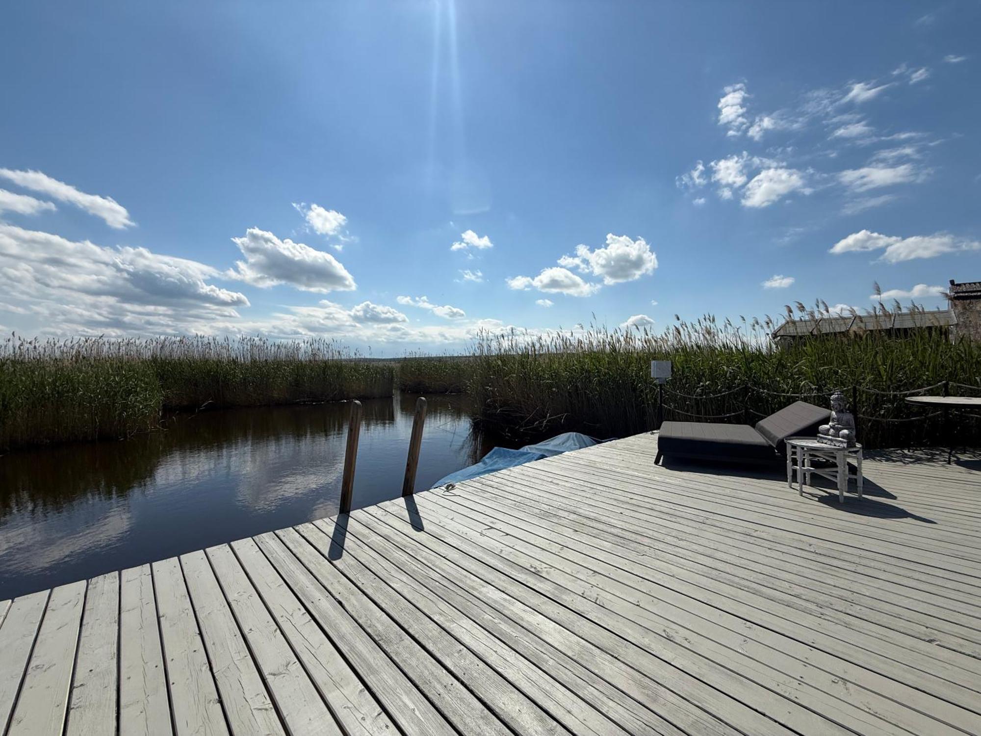 Seehuette Neusiedlersee - Seehaus Inklusive Elektroboot Rust Exteriér fotografie