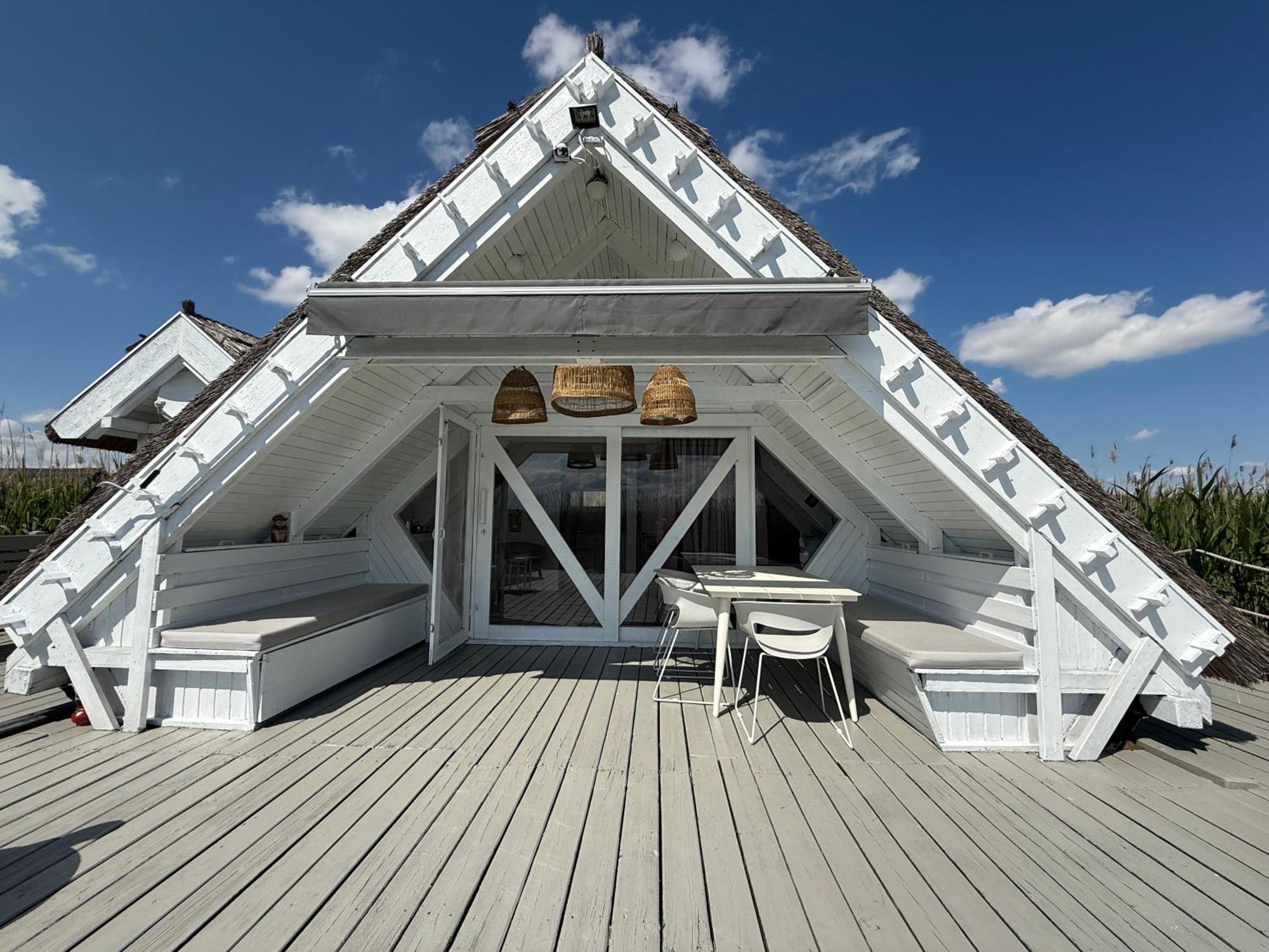 Seehuette Neusiedlersee - Seehaus Inklusive Elektroboot Rust Exteriér fotografie
